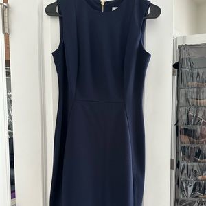 Navy Calvin Klein Dress Size 2